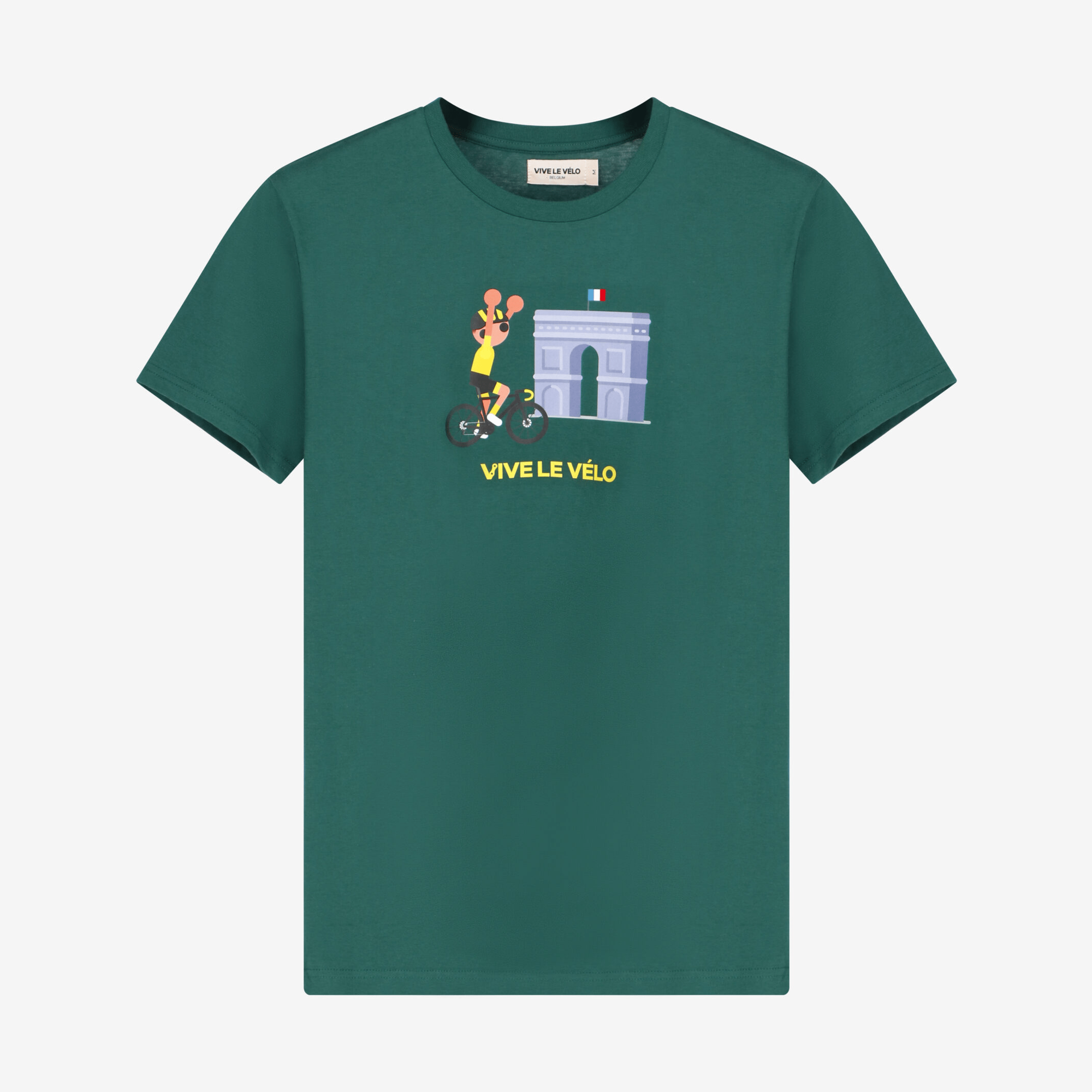 Vive Le Velo - Arc De Triomphe TDF Men - Green