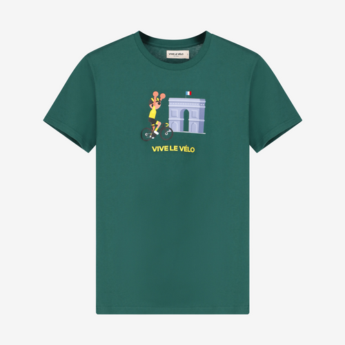 Vive Le Velo - Arc De Triomphe TDF Men - Green