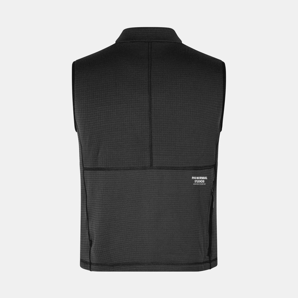 Pas Normal Studios - Escapism Performance Fleece Vest Men - Black