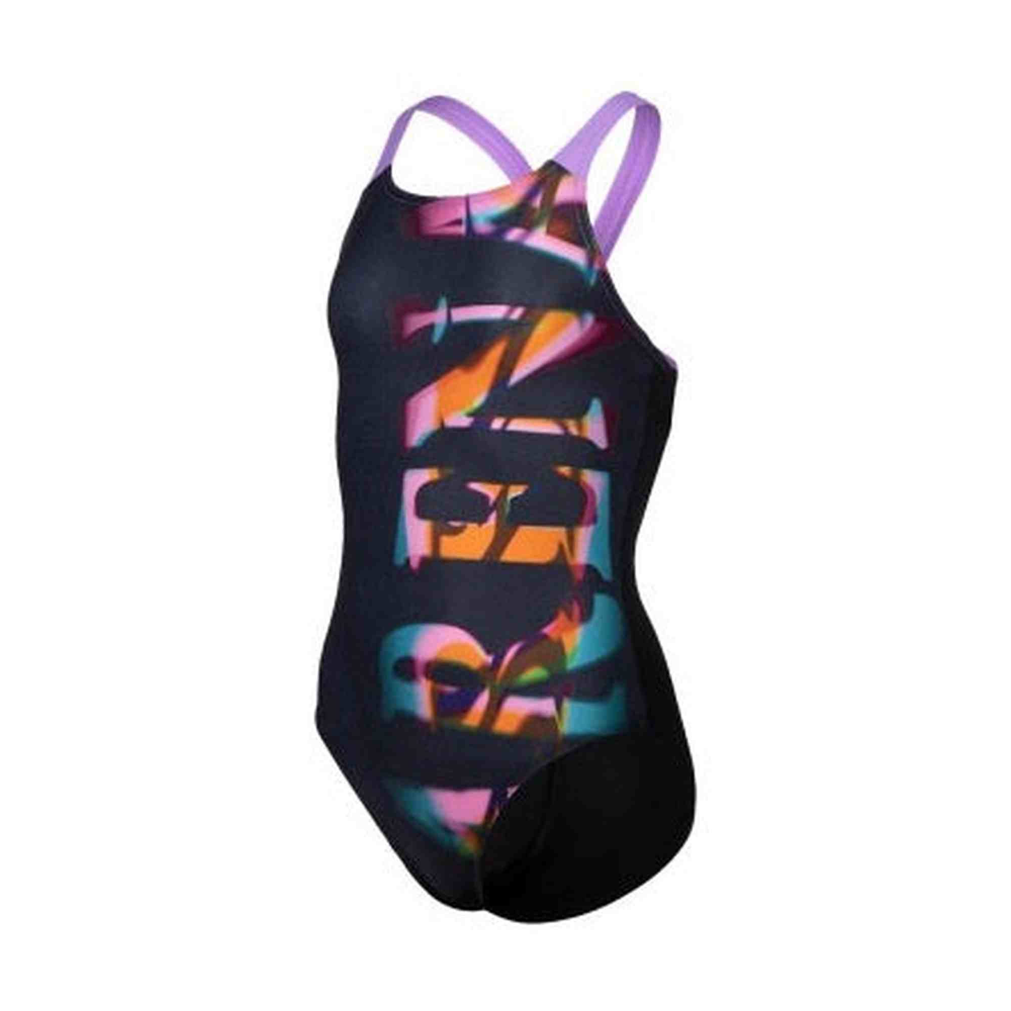 Arena - Girls PRISM SWIMSUIT V BACK