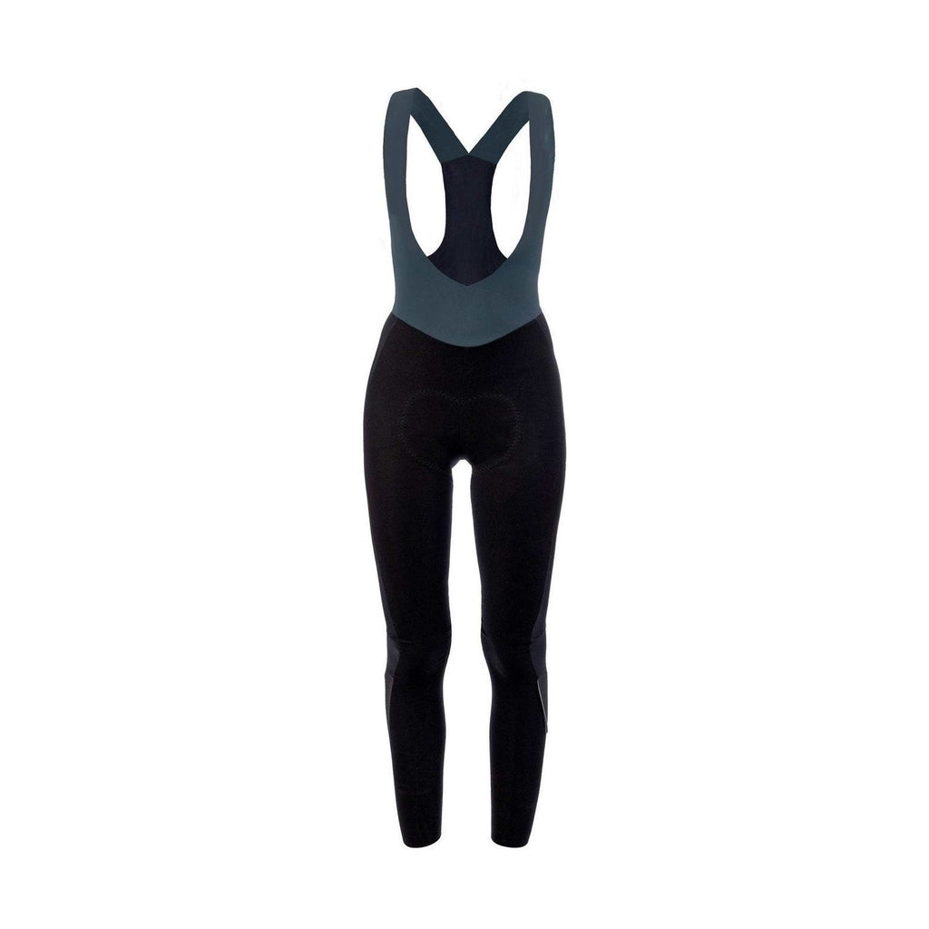Q36.5 - Long Salopette L1 with insert Dames - Black
