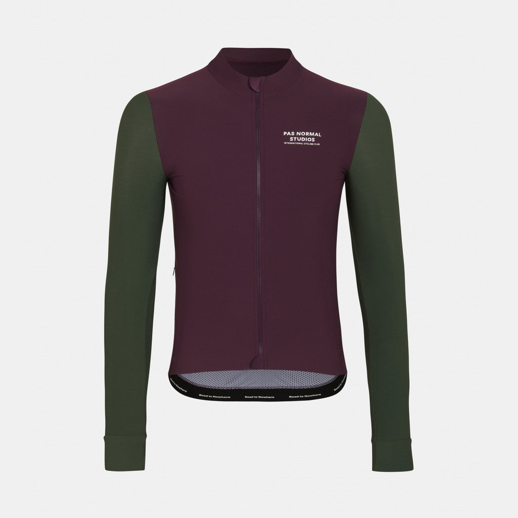 Pas Normal Studios - Mechanism Long Sleeve Jersey - Burgundy