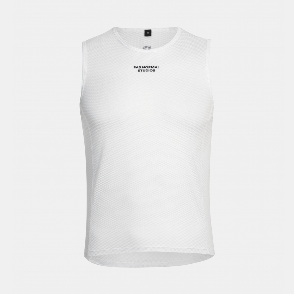 Pas Normal Studios - Sleeveless Base Layer - White