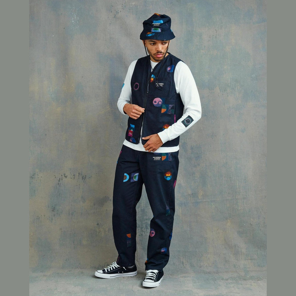 Pas Normal Studios - T.K.O. Off-Race Cotton Twill Vest - Charcoal