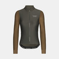 Pas Normal Studios - Women's Essential Thermal Long Sleeve Jersey - Dark Olive/Army Brown